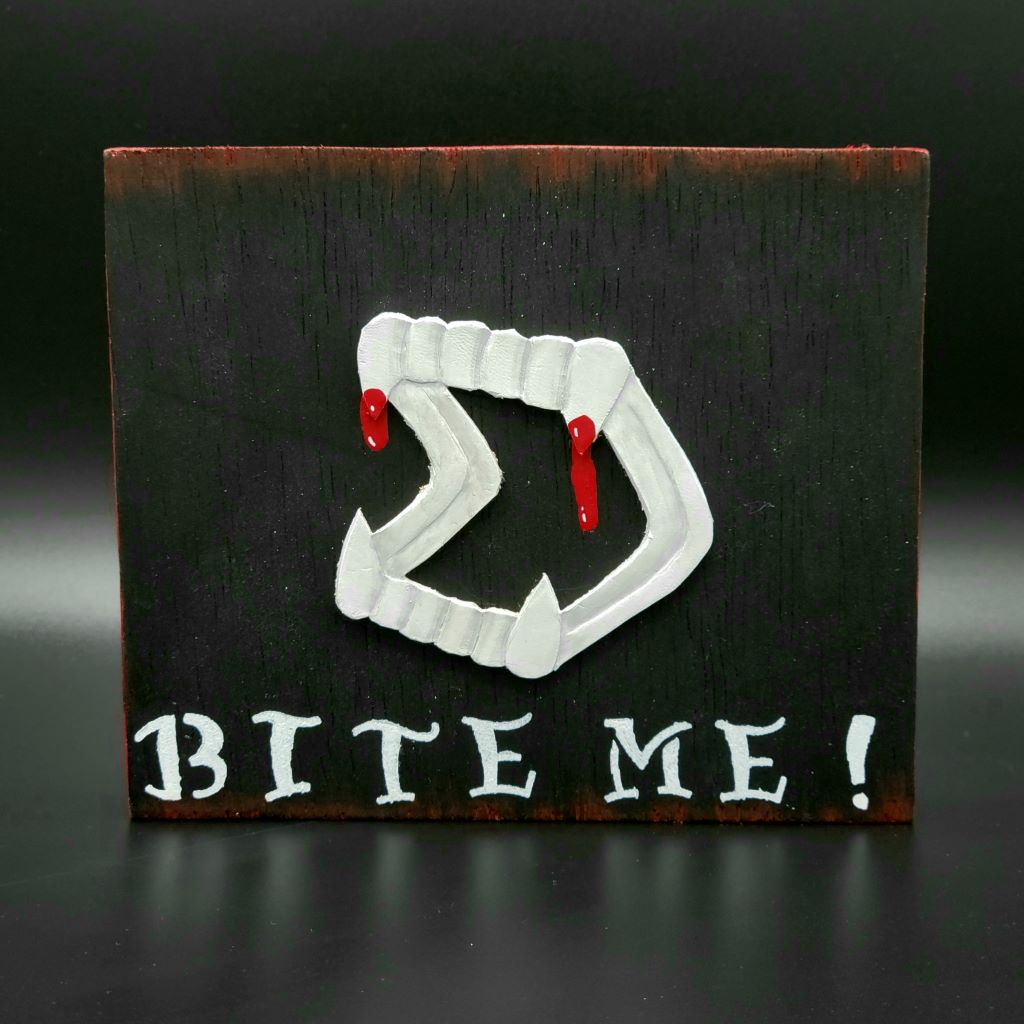 Plastic Fangs Wall Art