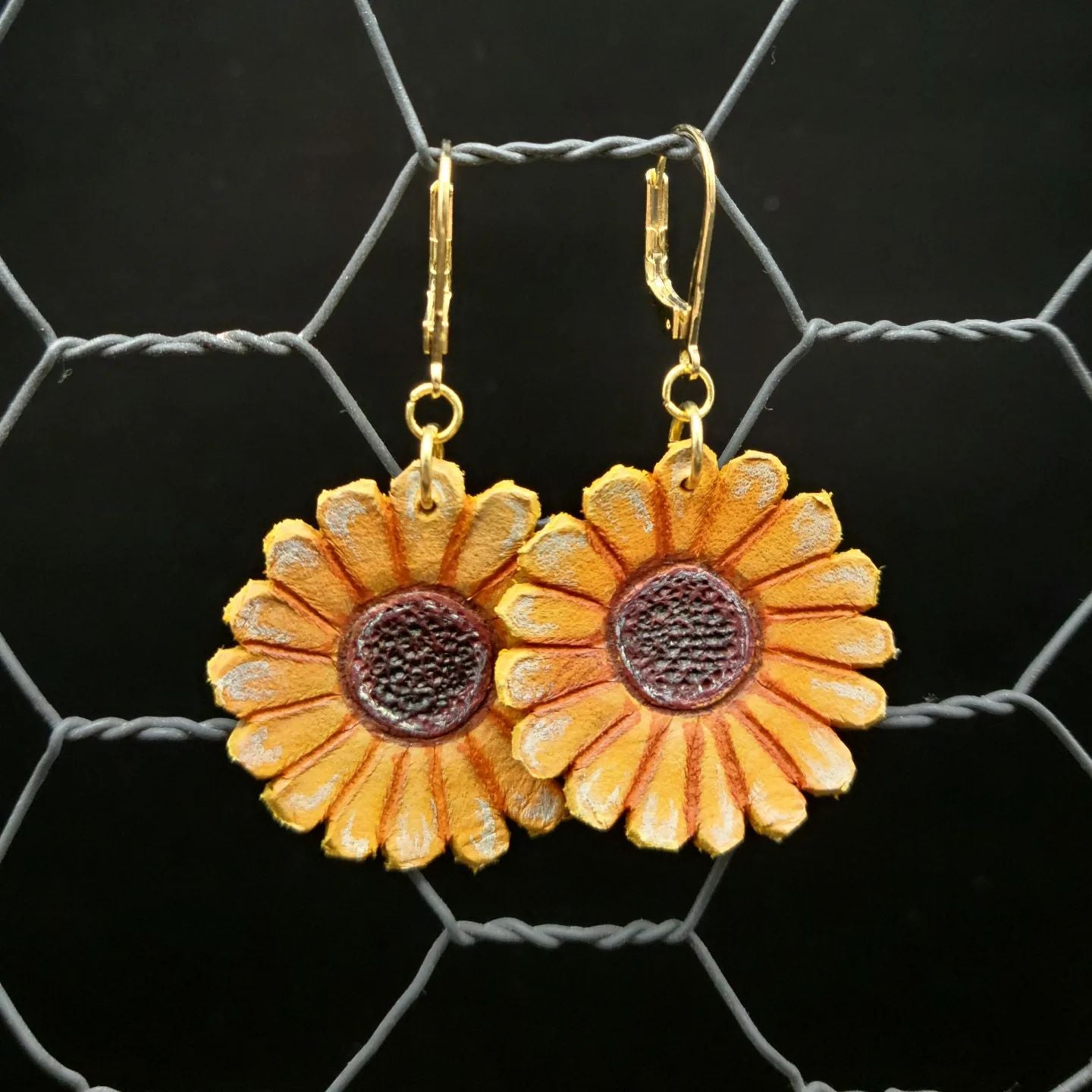 Sunflower Earrings