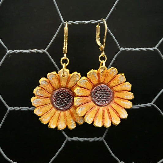 Sunflower Earrings