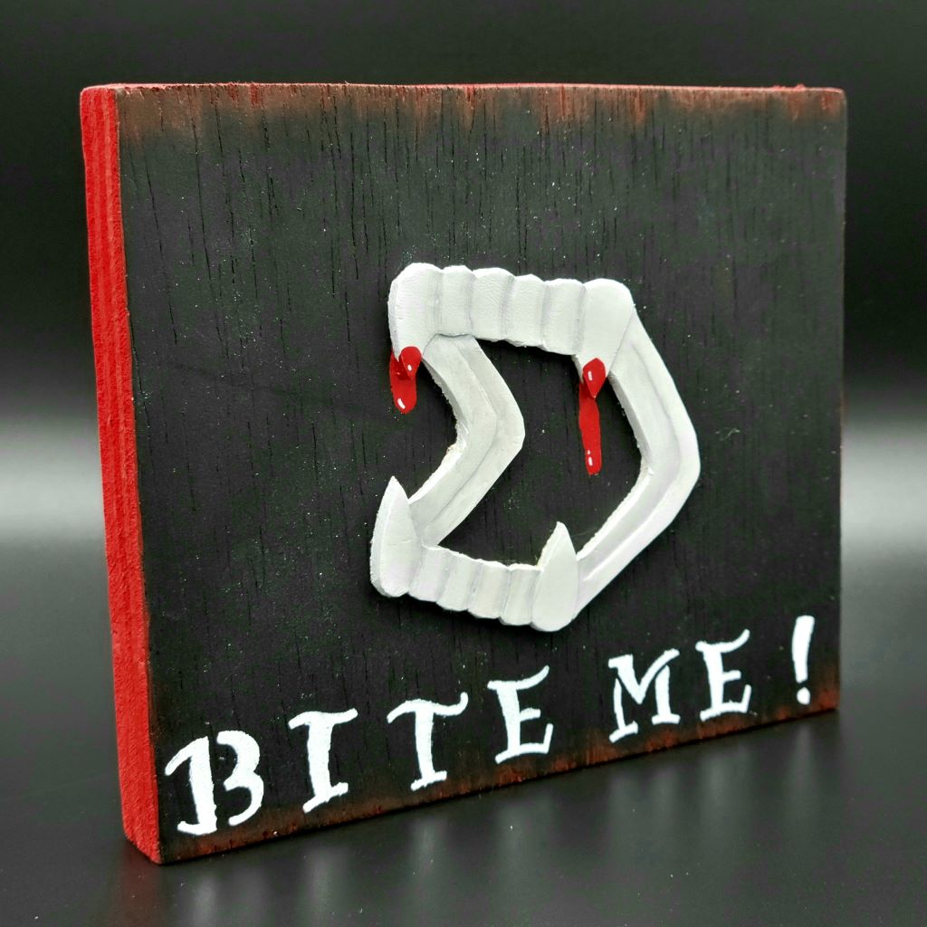 Plastic Fangs Wall Art