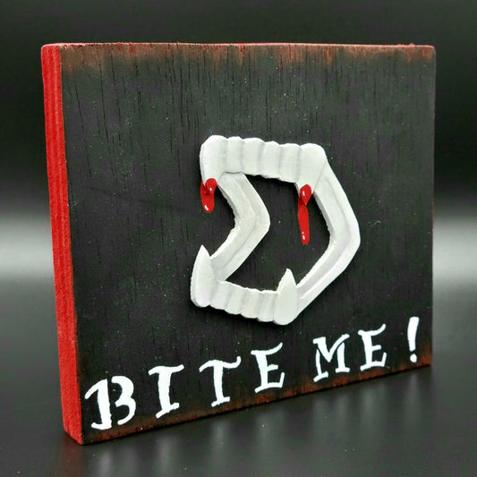 Plastic Fangs Wall Art